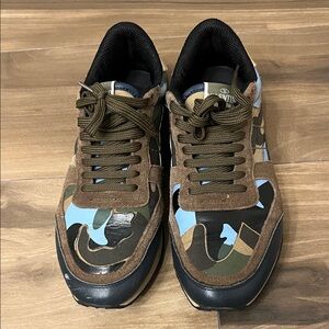 Camouflage Sneakers with studs